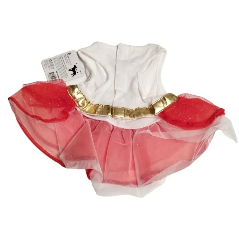 Merry Makings Santa Baby Razzle Dazzle Pet Dress Dog Cat Size Small New Holiday